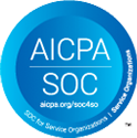 AICPA SOC Light Blue Logo