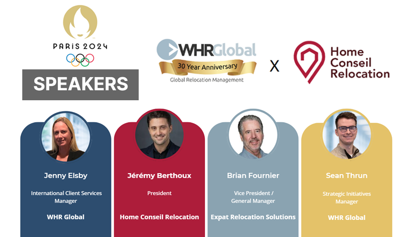 Navigating French Relocation Trends Webinar features panelists from WHR Global and Home Conseil