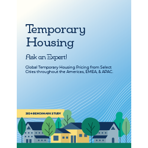 Temporary Housing Pricing Benchmark – Ask an Expert!