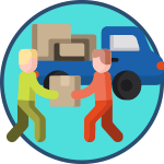 The SimpleMove® platform provides assistance with moving your belongings nationwide.
