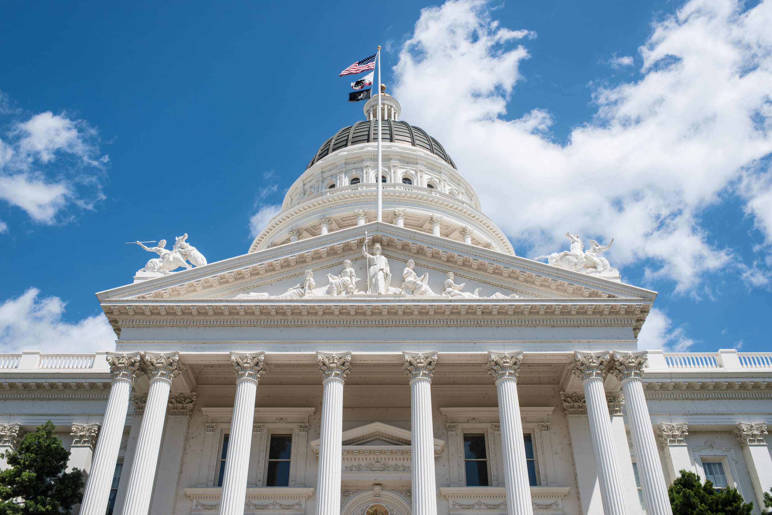 Edificio del Capitolio del Estado de California en Sacramento
