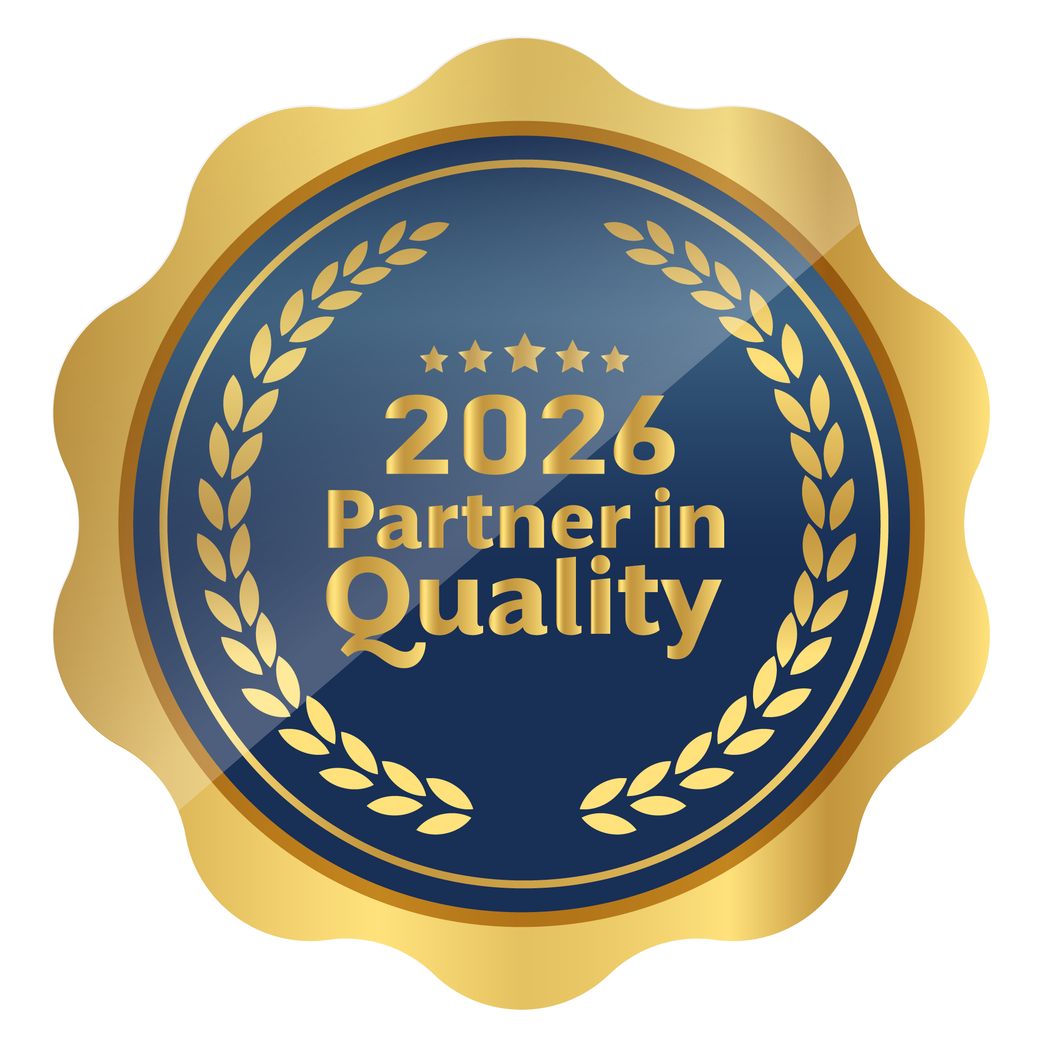 WHR Global Partner in Quality Award Badge - 2026 WHR Global Partner in Quality Award Badge - 2026