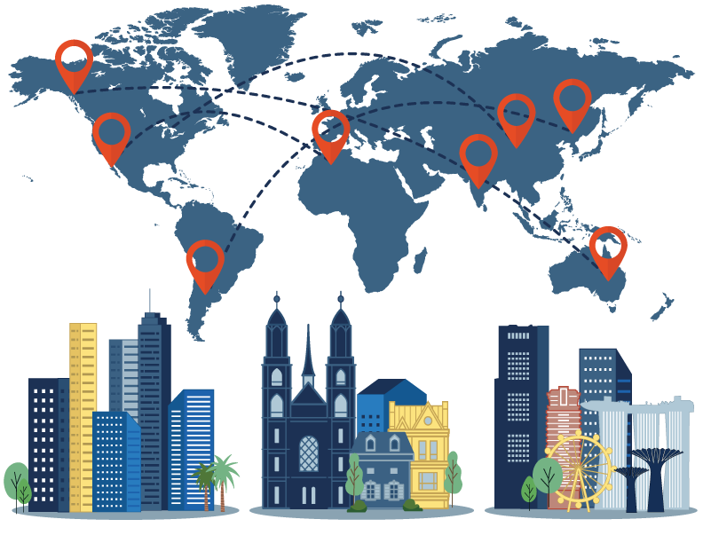 WHR Global supports global mobility across talent hubs and high growth locations