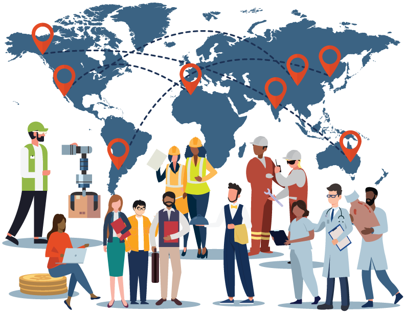WHR Global fomenta la movilidad laboral a nivel mundial en todos los sectores y en los sectores en expansión